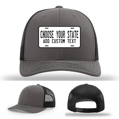 Custom License Plate Hat