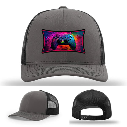 Next Level Gamer Leather Patch Hat
