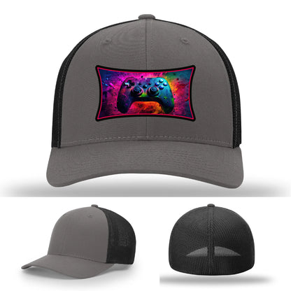 Next Level Gamer Leather Patch Hat