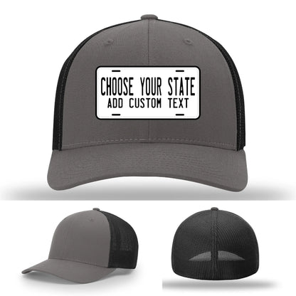 Custom License Plate Hat