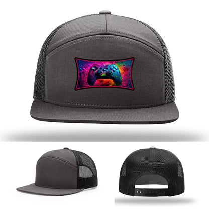 Next Level Gamer Leather Patch Hat