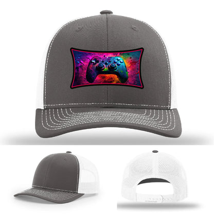Next Level Gamer Leather Patch Hat