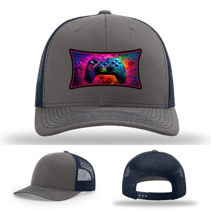 Next Level Gamer Leather Patch Hat