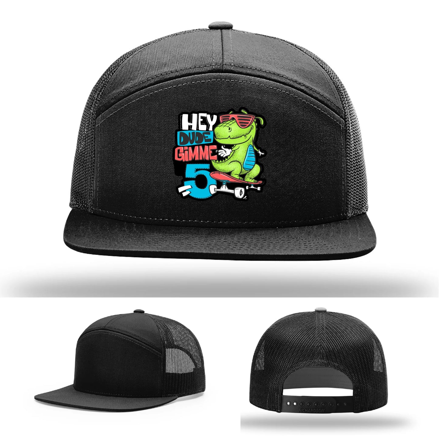 Gimme 5 Leather Patch Hat