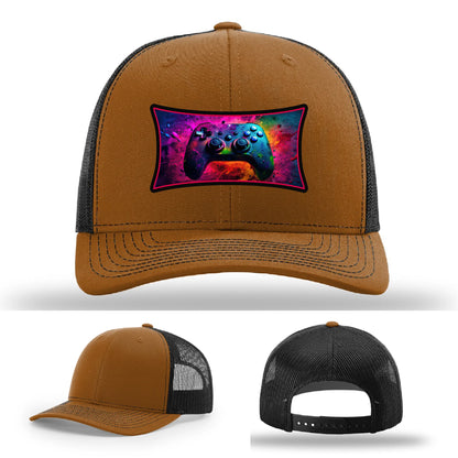 Next Level Gamer Leather Patch Hat