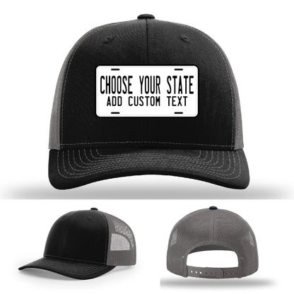 Custom License Plate Hat