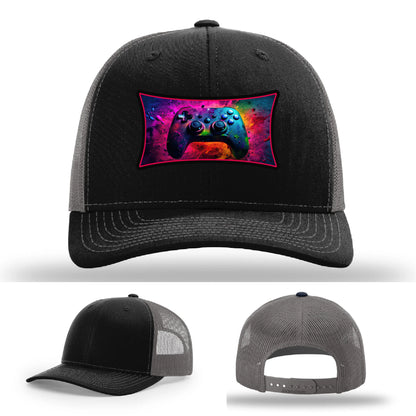 Next Level Gamer Leather Patch Hat