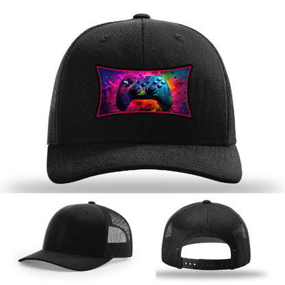 Next Level Gamer Leather Patch Hat