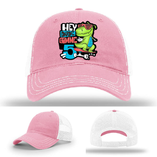Gimme 5 Leather Patch Hat
