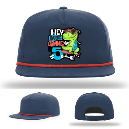 Gimme 5 Leather Patch Hat
