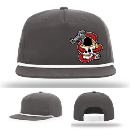 Get Hosed Hat | Firefighter Leather Patch Design
