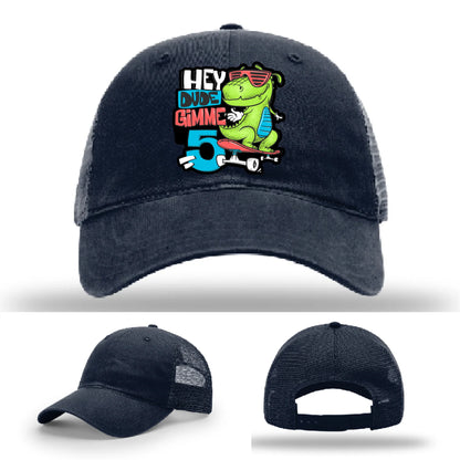 Gimme 5 Leather Patch Hat