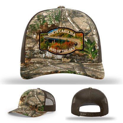 Land of the Sky Leather Patch Hat