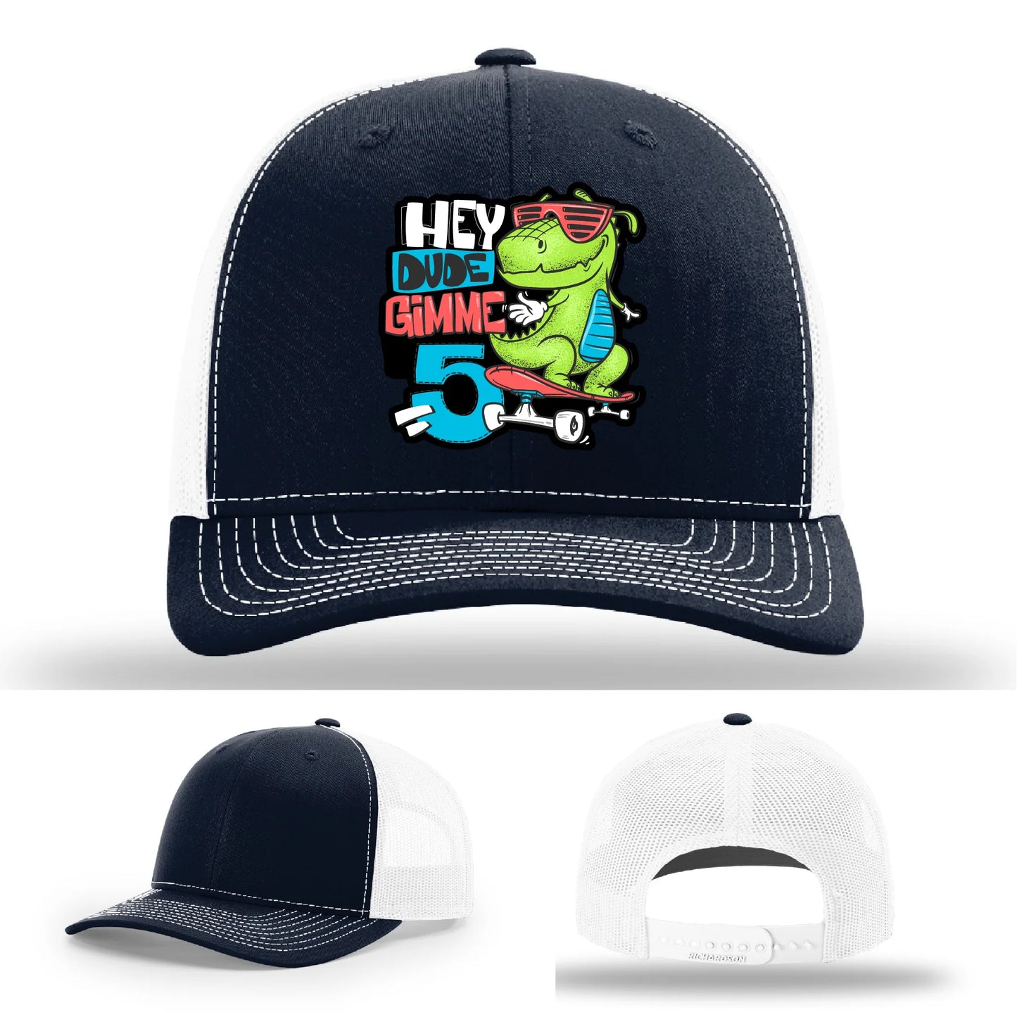 Gimme 5 Leather Patch Hat