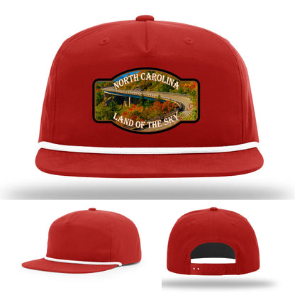 Land of the Sky Leather Patch Hat