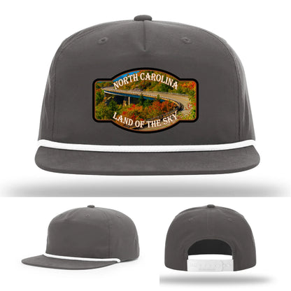 Land of the Sky Leather Patch Hat