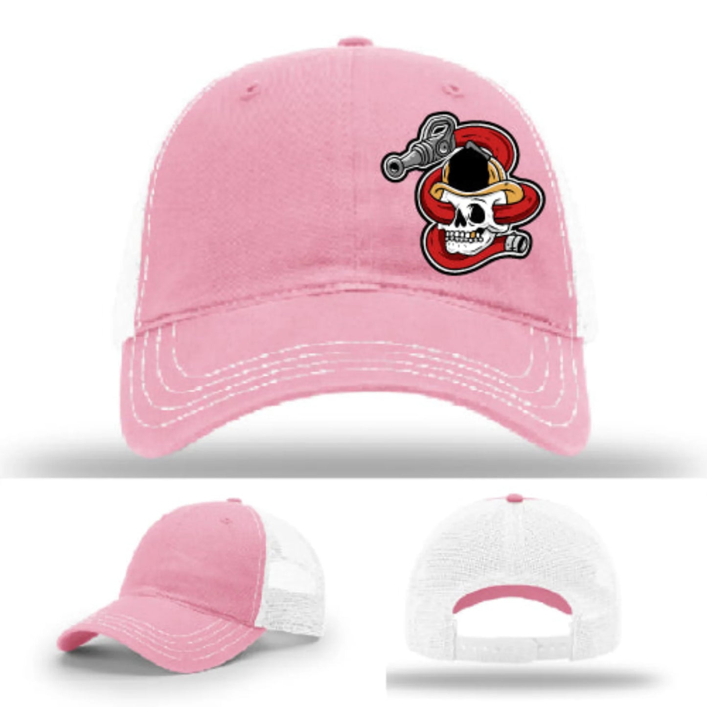 Get Hosed Hat | Firefighter Leather Patch Design