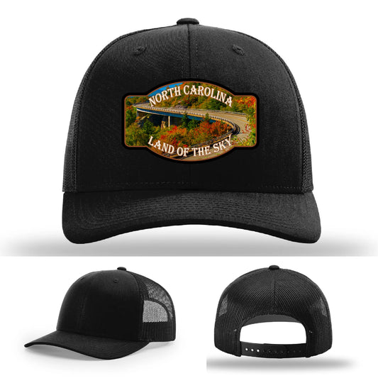 Land of the Sky Leather Patch Hat