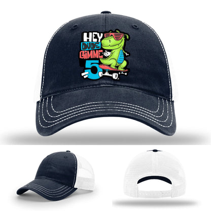 Gimme 5 Leather Patch Hat