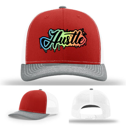 Hustle Leather Patch Hat