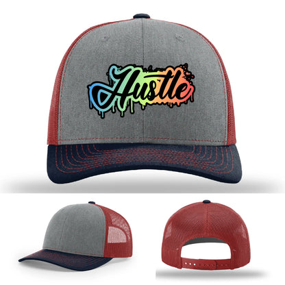 Hustle Leather Patch Hat