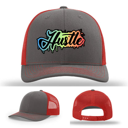 Hustle Leather Patch Hat
