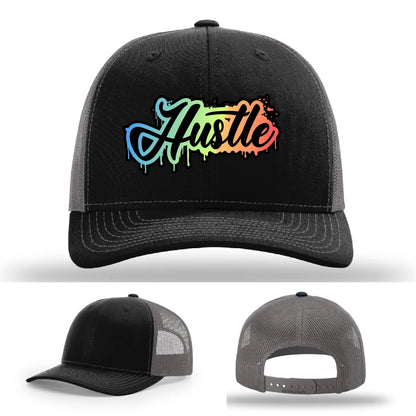 Hustle Leather Patch Hat