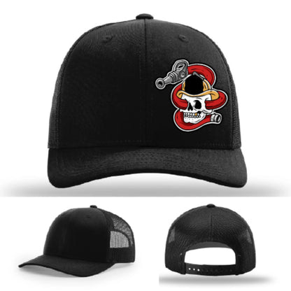 Get Hosed Hat | Firefighter Leather Patch Design