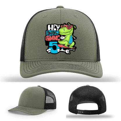 Gimme 5 Leather Patch Hat