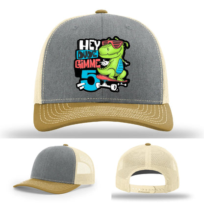 Gimme 5 Leather Patch Hat