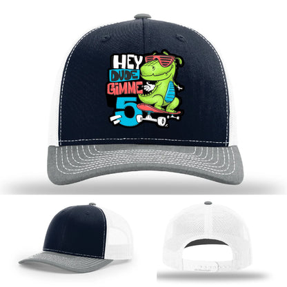 Gimme 5 Leather Patch Hat