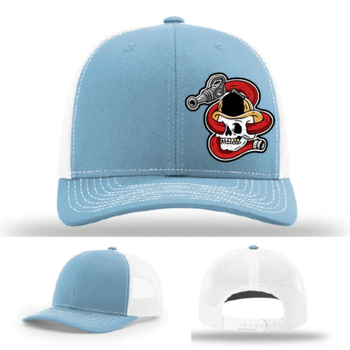 Get Hosed Hat | Firefighter Leather Patch Design