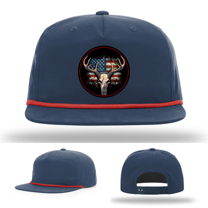 Patriotic Buck – Round Patch