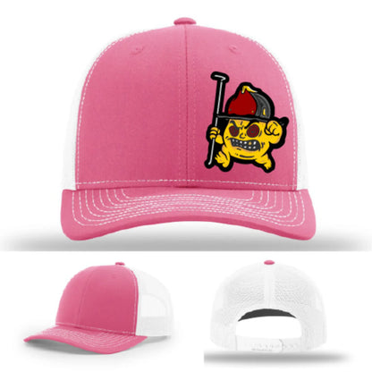 Backdraft Bastard Firefighter Leather Patch Hat