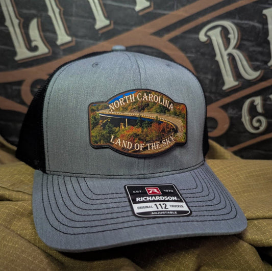 Land of the Sky Leather Patch Hat