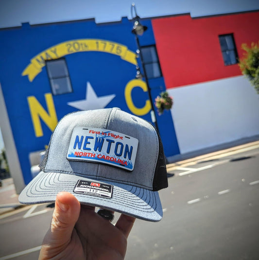 Custom License Plate Hat