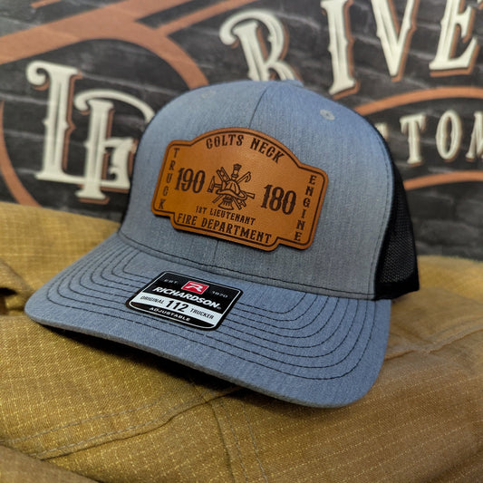 Custom Leather Patch Hat